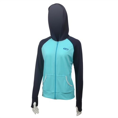 女用長袖萊克連帽外套