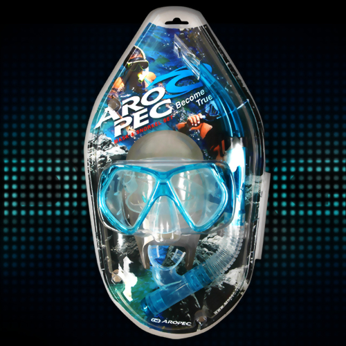 面鏡呼吸管組合