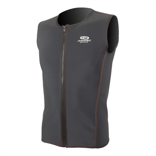 AquaThermal 防水透氣、防風保溫無袖拉鍊上衣