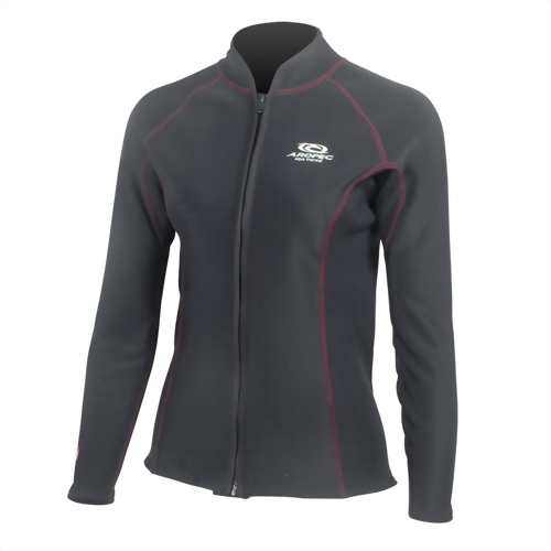 AquaThermal Long Sleeve Zipper Top Woman AquaThermal Long Sleeve Zipper Top Woman