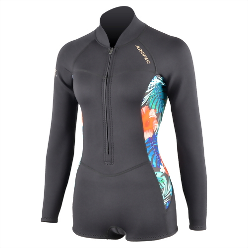 2mm Neoprene 長袖短褲 防寒衣