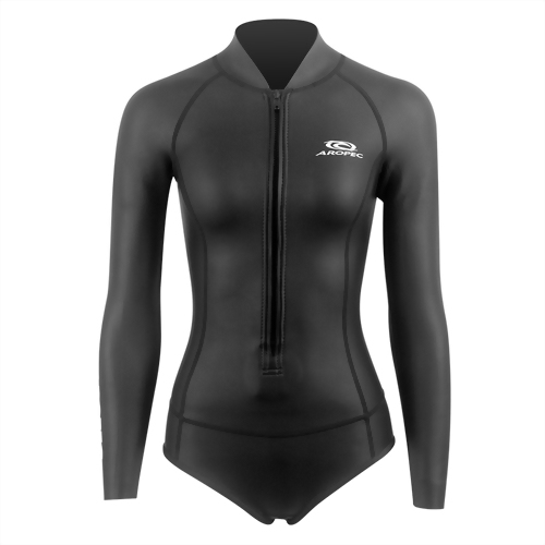 2mm 100%全超彈性布料 長袖短褲防寒衣