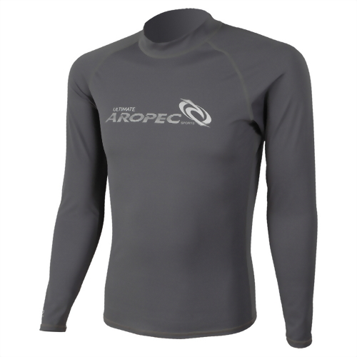 Lycra Long Sleeve Zipper Rash Guard for Man
