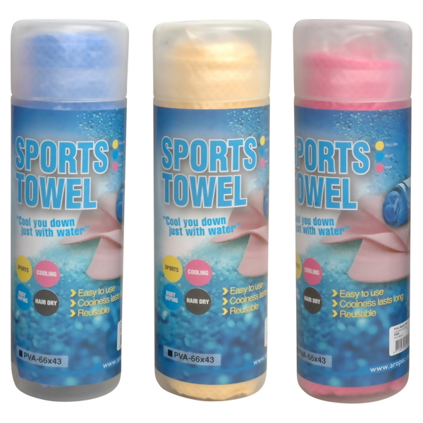 Sports hot sale pva towel