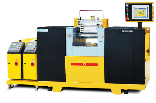 Two roll rubber mills