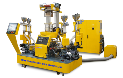 Scientific Mini 3 And 5 Layers Co-Extrusion Film Blowing Line