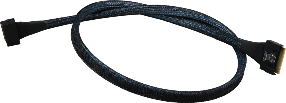 SlimSAS (SFF-8654)  SAS 4.0 / PCIe Gen 4