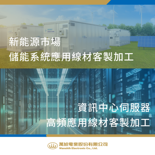 2024 新能源与伺服器客制化线材解决方案