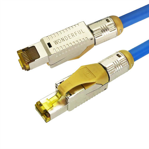 LAN Cat8 網路線材加工