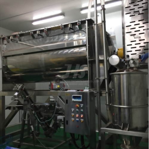 POWDER HORIZONTAL RIBBON MIXER