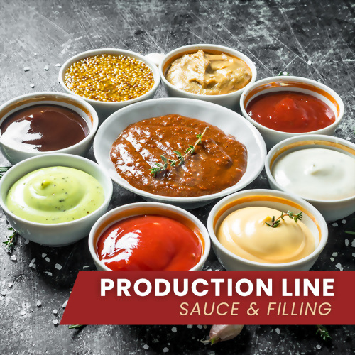SAUCE. FILLING MAKING MACHINE