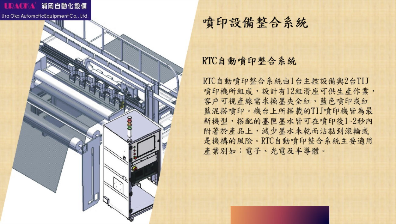 RTC自動噴印整合系統 1