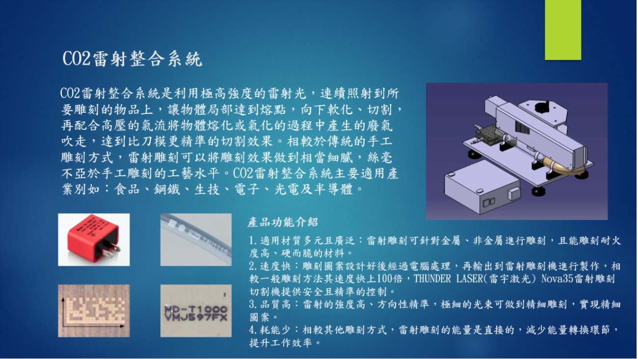 CO2雷射整合系統