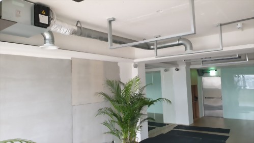 全熱交換器-瑜珈教室