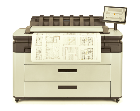 HP DesignJet XL 3600 彩色多功能高速噴墨複印繪圖機