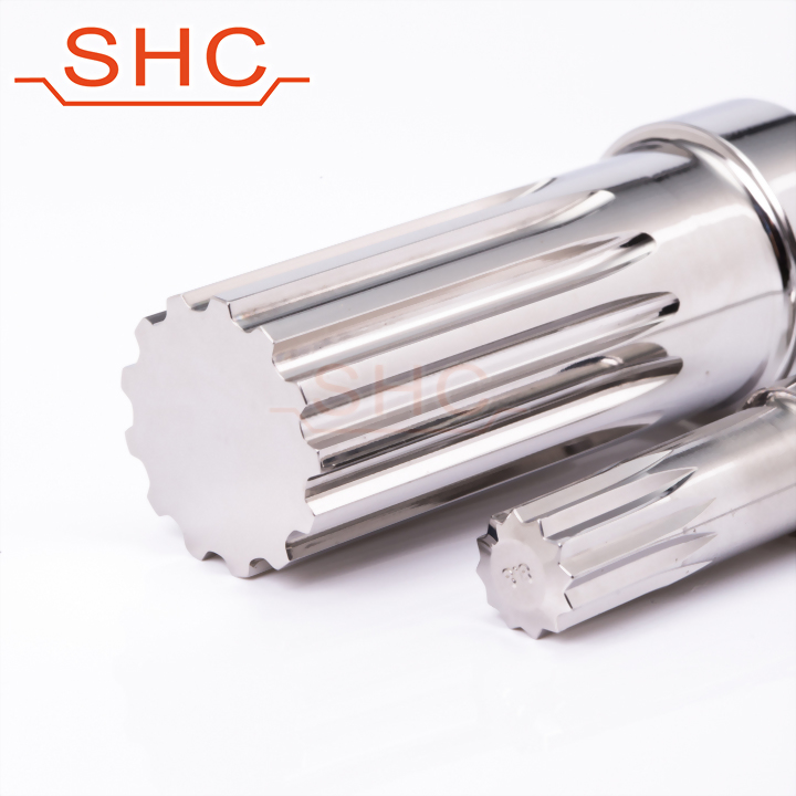 Irregular carbide punch pin tooling