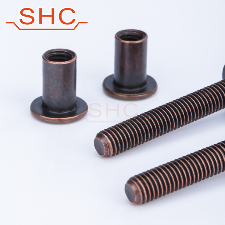 Binding screw, sex bolt, barrel nut, sleeve nut