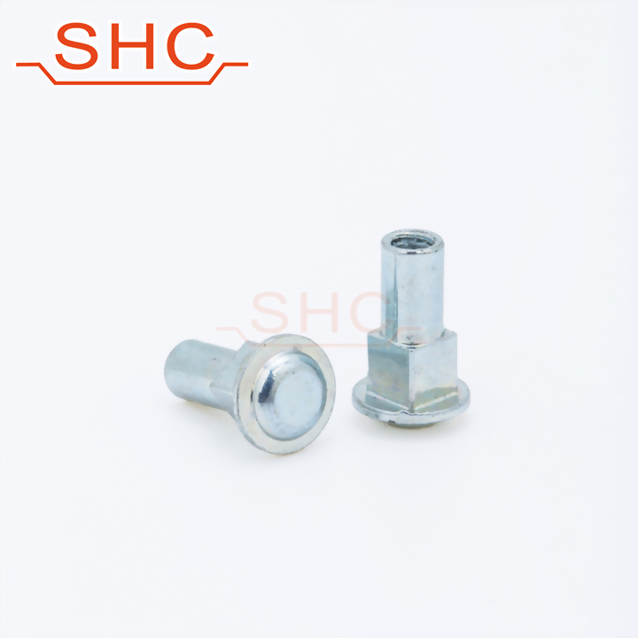 sleeve nut, aluminum nut, binding screw