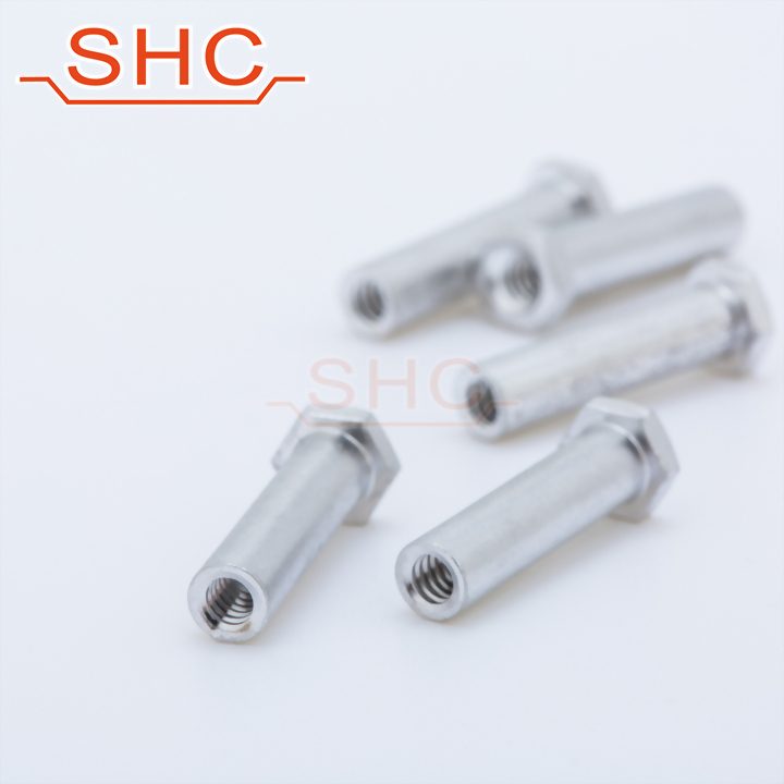 sleeve nut, aluminum nut, binding screw