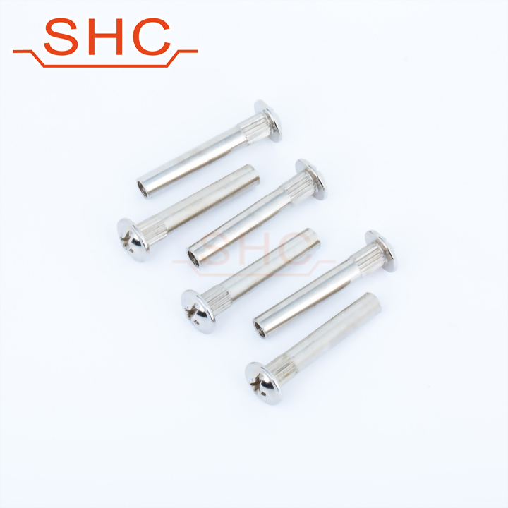 customized sleeve nut, barrel nut, binding screw set