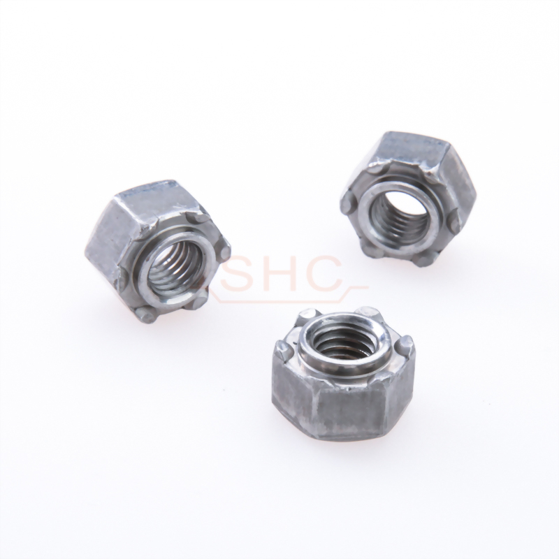 6 projection hex weld nut DIN929 stainless/carbon steel