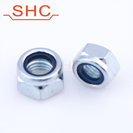 DIN982 | DIN985 | DIN6926 | Carbon/Stainless Nylon insert lock Nut (Nyloc nut)