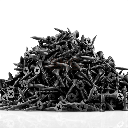 Drywall screw bugle head black phosphate