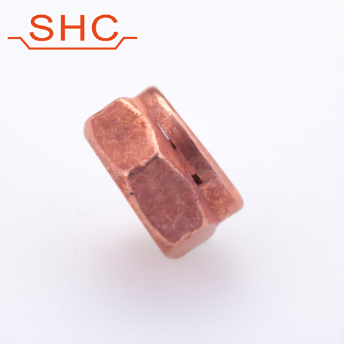 DIN14441 selflocking Exhaust manifold slit copper lock nut