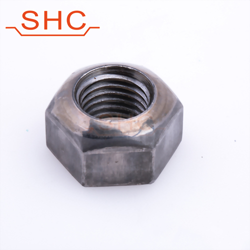 Automotive cone wheel lug nut  black zinc plating