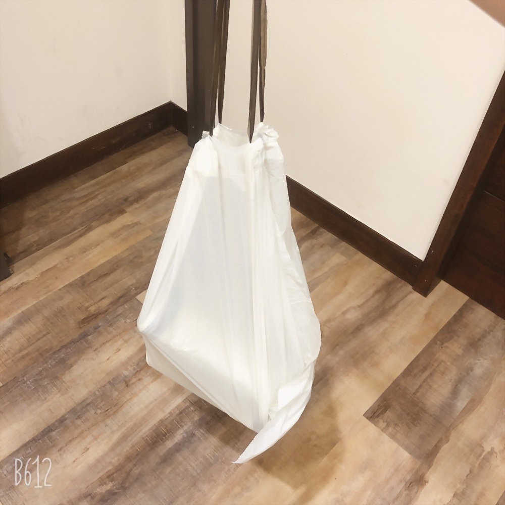 Environmental Label Tie Garbage Bag