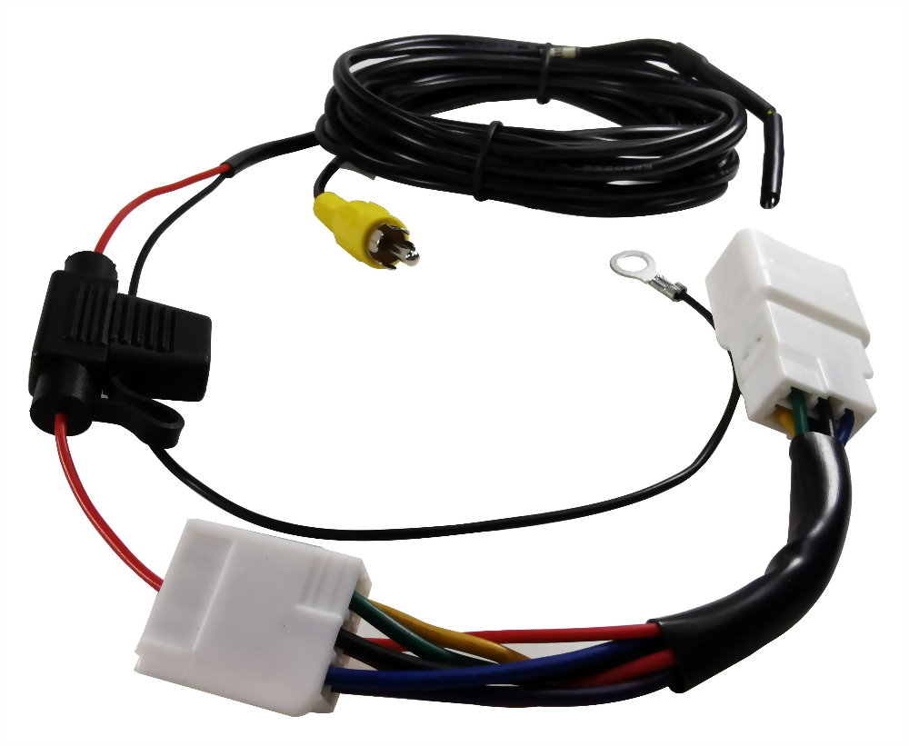 Camera signal wire harness with fuse