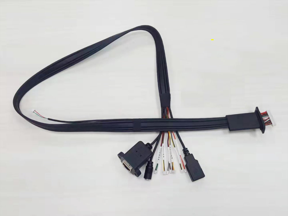 Face recognition system transmission cable